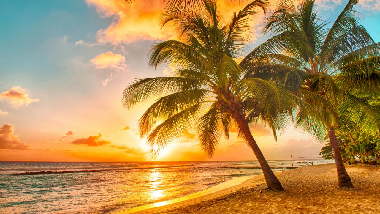 Barbados dillere destan gün batımı ile ünlü