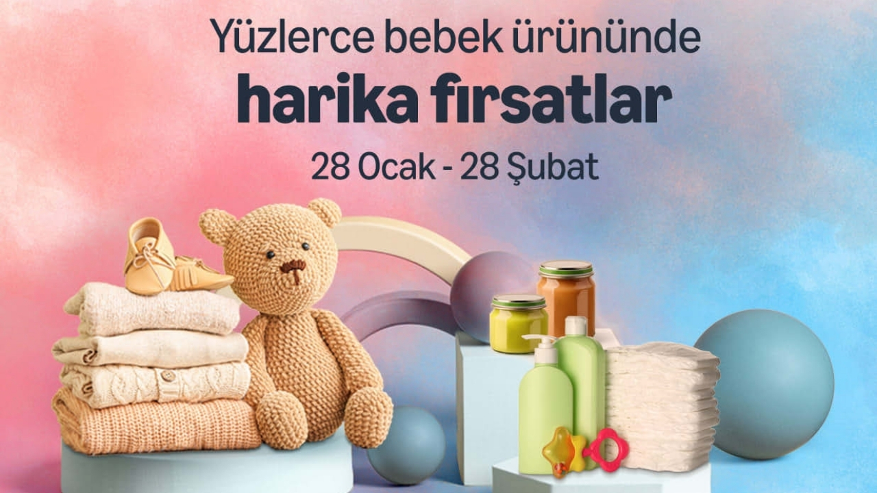 Büyüyen bebeklerin değişen ihtiyaçları Amazon.com.tr’de: “Bebek Ayı Fırsatları”nda son günler!