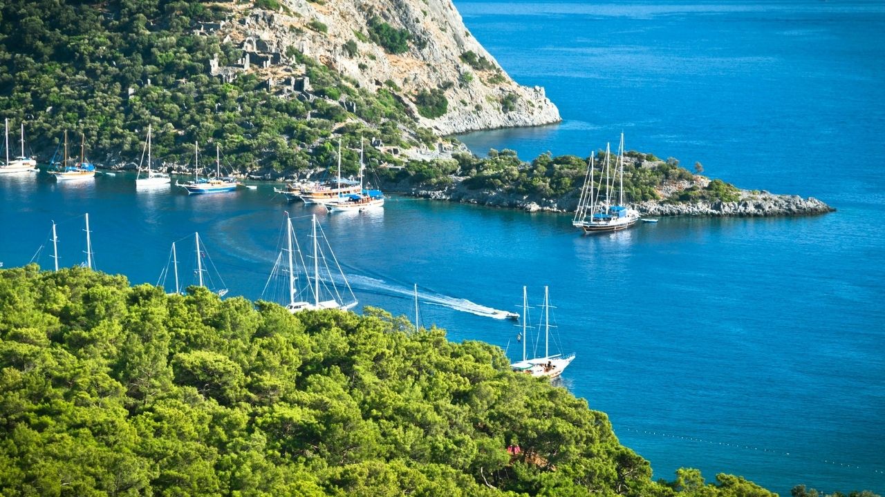 Marmaris bölgesinin en güzel koyları