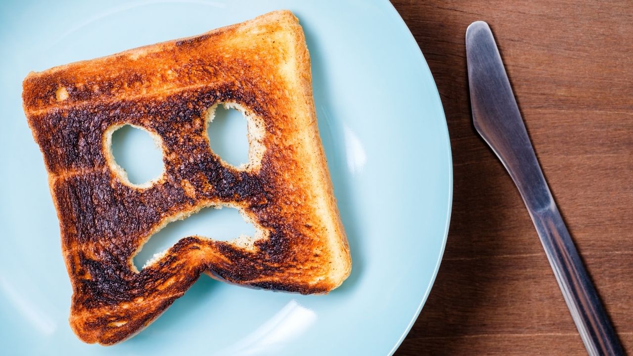 TikTok “yanık tost” trendi aksiliklerle baş etmeye yardımcı mı?