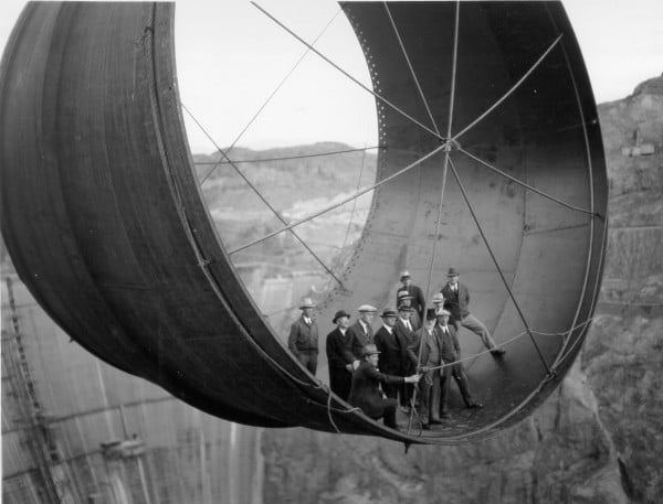 Hoover Barajı inşaası