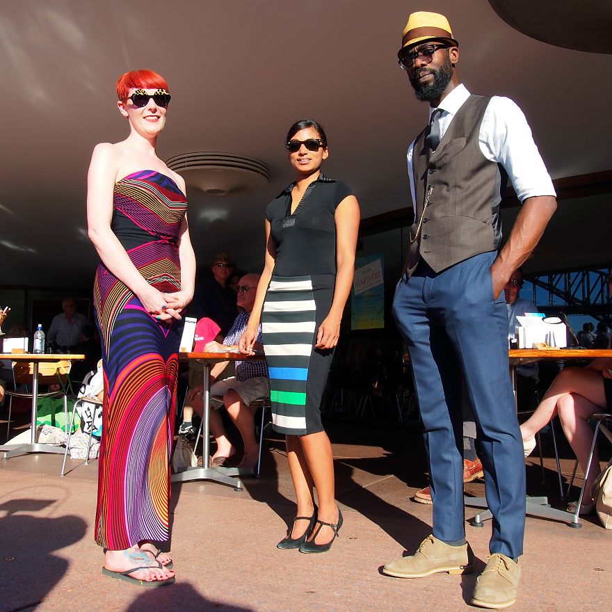 Catherine, Amriitha ve Sam, Sidney, Avustralya