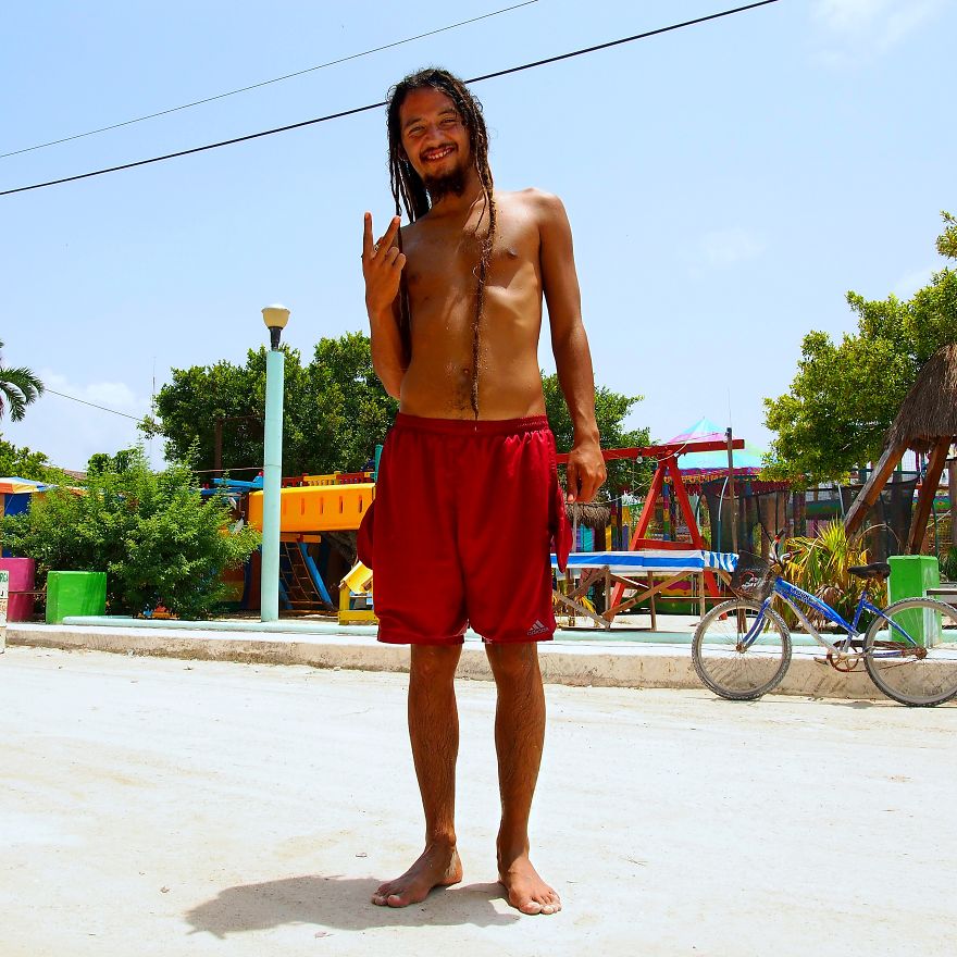 Gezgin Bruno, Isla Holbox, Meksika