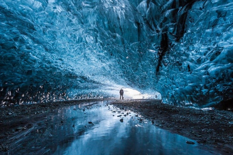 Buz Mağarası, İzlanda