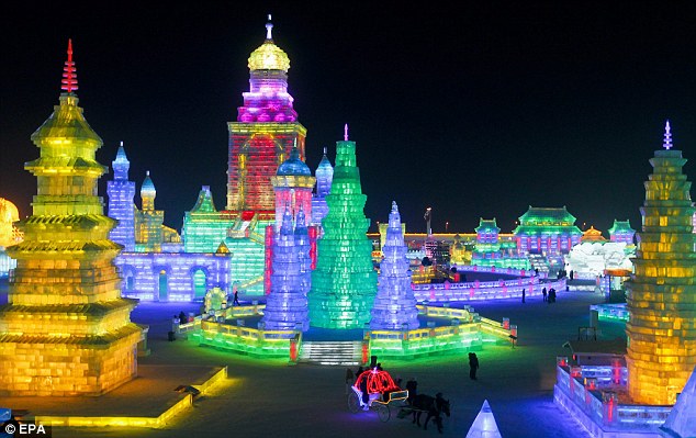 Harbin kar ve buz festivali