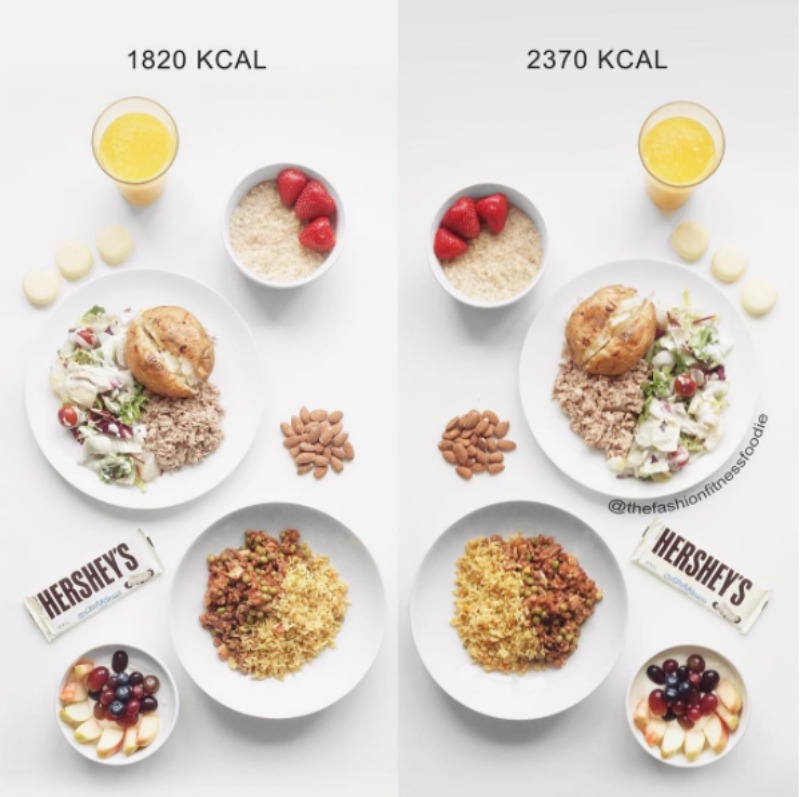 saglikli beslenme kalori hesabi hersheys