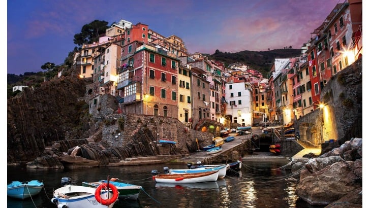 riomaggiore la spezia the liguria region of italy photo by james brandon