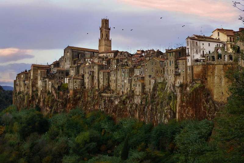 Pitigliano, Grosseto, İtalya