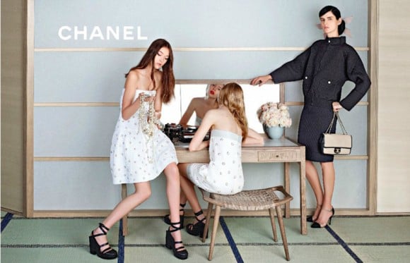 Karl Lagerfeld'in Japon temalı Chanel çekimi
