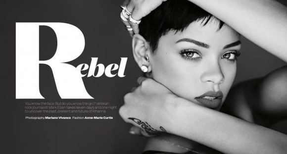 Rihanna Elle UK Fotoğraf Çekimi