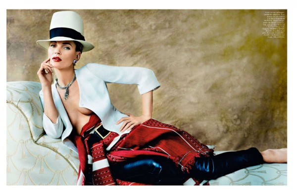  Kate Moss ve etkinin kaynağı Mario Testino