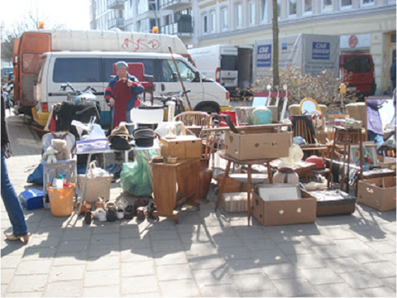 Avrupa güncesi: Flohmarkt 