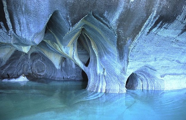 Mermer mağaraları, Patagonia