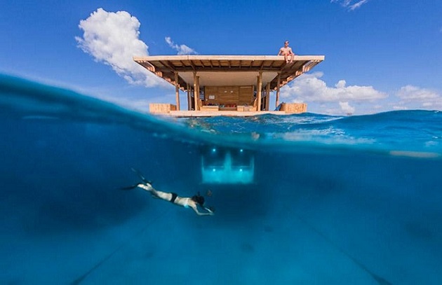 Zanzibardaki su altı oteli
