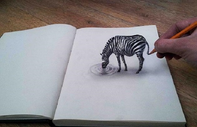 Zebra 3d