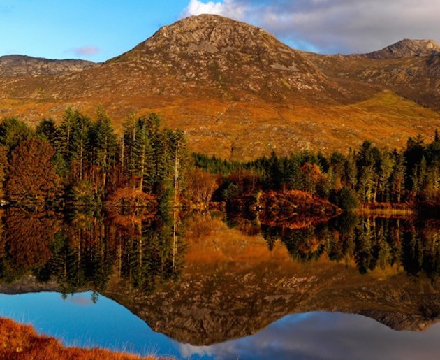 eautiful landscapes in Recess, Connemara in County Galway