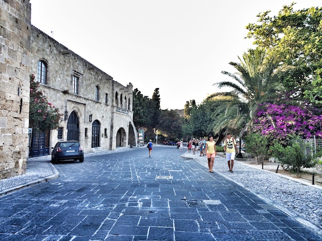 rodos old town