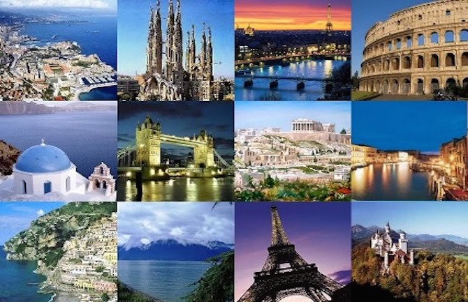 Europe-Collage