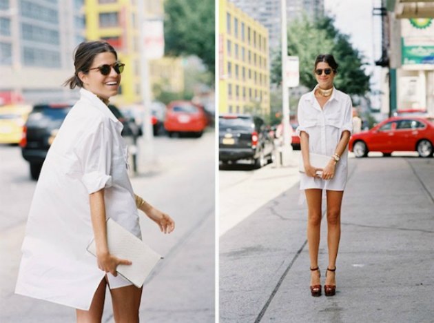 Leandra-moda bloggerı ve gömlek
