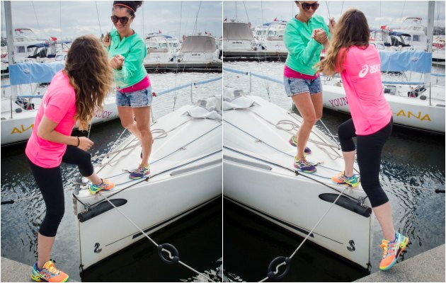Uplifers kızlarının yelkenli tekne turundan öğrendikleri 5 önemli kural