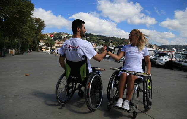 "Engelsiz Sporcuyum" fotoğraf sergisi Galeri 5'te sizleri bekliyor