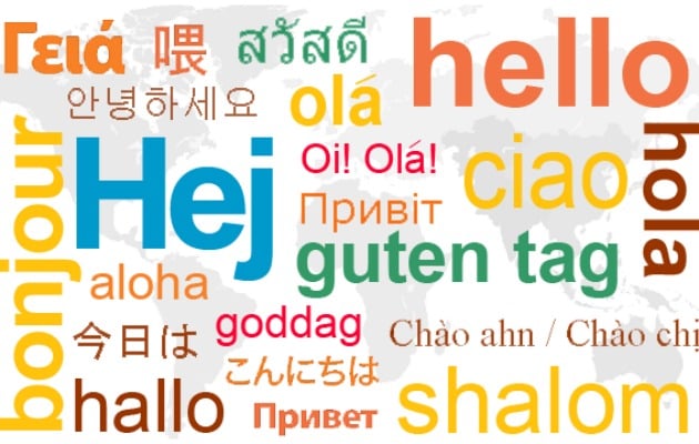 Farklı dillerde merhaba!